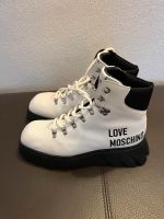 Moschino Lederstiefel neu NP299 Leder Größe 41 Bayern - Muhr am See Vorschau