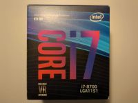 Intel Core i7-8700 CPU Prozessor Nordrhein-Westfalen - Paderborn Vorschau