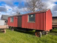 Toilettenwagen Dorffest, DDR-Bauwagen 8m Sachsen - Weischlitz Vorschau