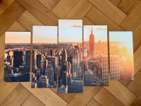 New York Skyline Bild in fünf Teilen Berlin - Neukölln Vorschau
