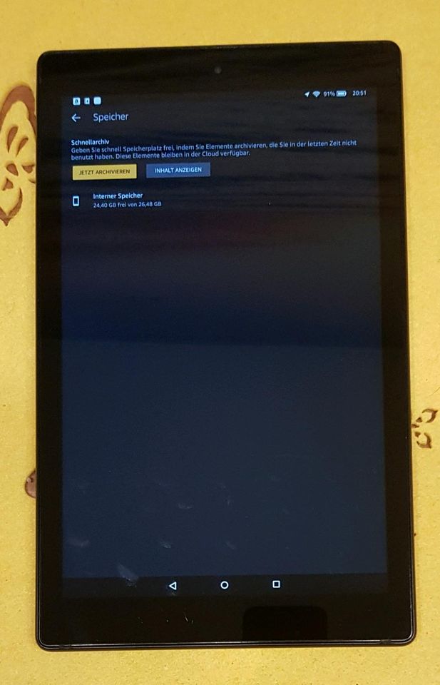 Amazon Fire Tablet HD 10 (7.Gen) in Werdau