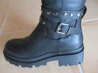 NEU:  Plateaustiefel „Even & Odd“ kniehoch, schwarz, Gr. 38 Bayern - Freyung Vorschau