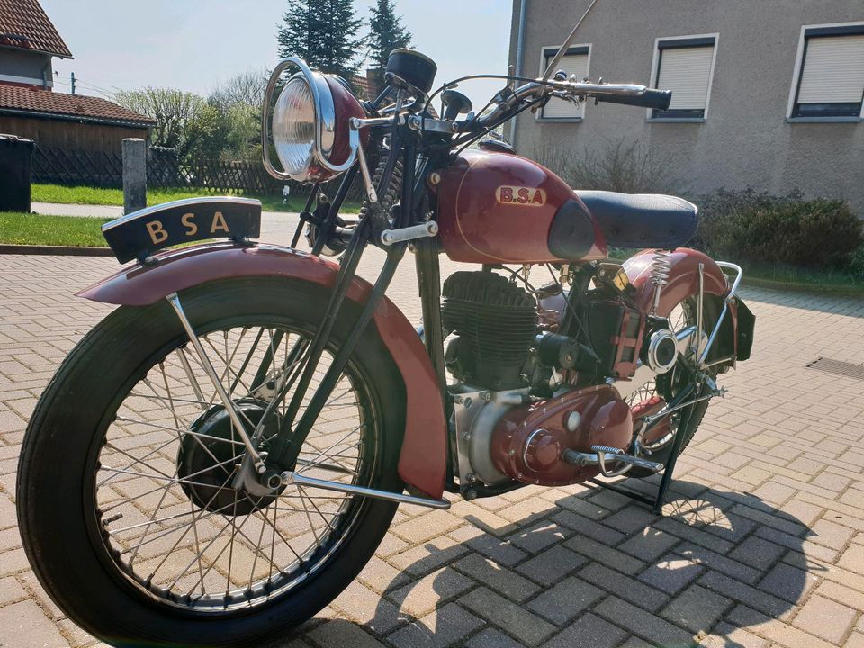 Bsa WM20  keine DKW,NSU,EMW,AWO in Bad Schandau