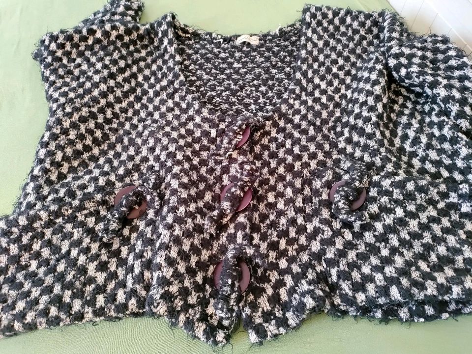 Oberteil, one size, schwarz/weiß, Pullover, in Schondorf am Ammersee