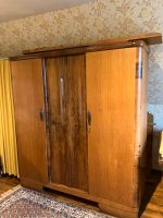 Schlafzimmer Schrank Nachttische Bett, Antik, 50er 60er Jahre Thüringen - Geisa Vorschau