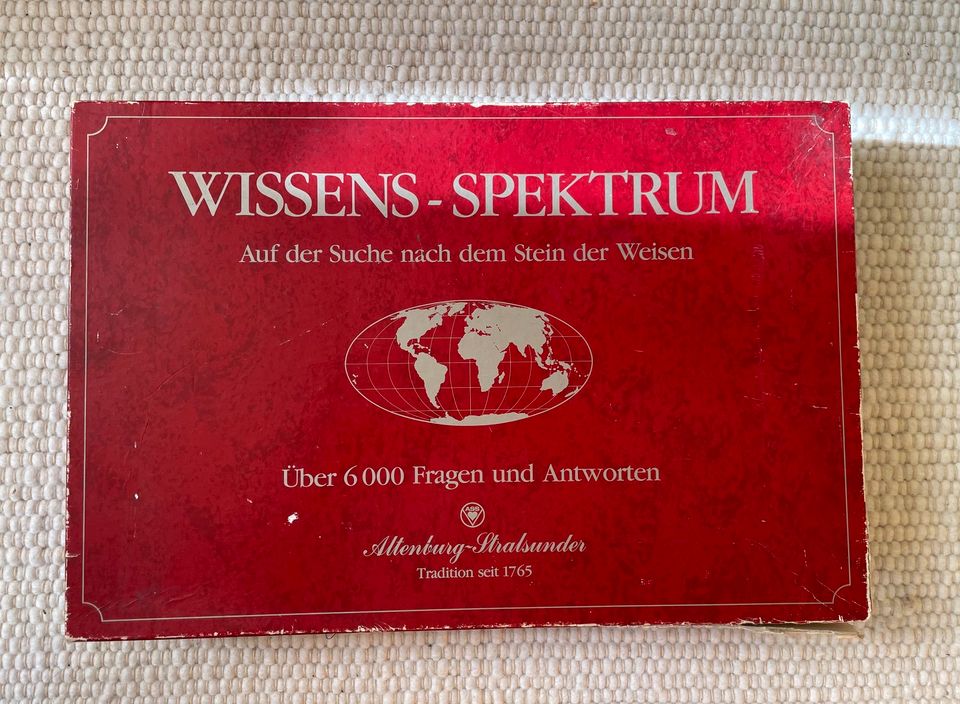 Wissensspektrum, Gesellschaftsspiel, 1984 in Ulm