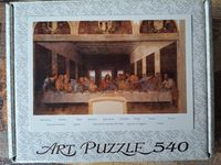 Letzte Abendmahl  540/500 Teile Puzzle Museum Gemälde  Art Puzzle Bayern - Hilgertshausen-Tandern Vorschau