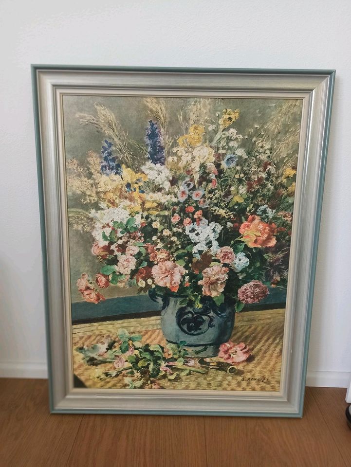 Wandbild Blumenstrauß Renoir in Munderkingen