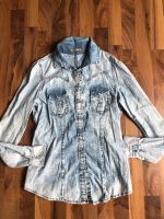 Patrizia Pepe Bluse blau Denim Jeansbluse Jeans Hemd S 36 it. 42 Bayern - Schwabmünchen Vorschau