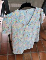 Esprit ( EDC ) Damen Bluse Weiß gemustert Größe 40 NEU Hessen - Darmstadt Vorschau