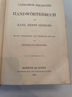 Kleines Handwörterbuch, Georges, lateinisch deutscher Teil Bayern - Erding Vorschau