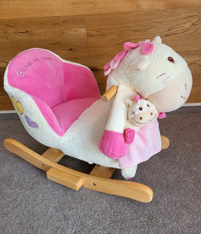 Schaukelpferd pink Rock my Baby Sound in Bayern - Insingen | Baby Spielzeug  gebraucht kaufen | eBay Kleinanzeigen ist jetzt Kleinanzeigen