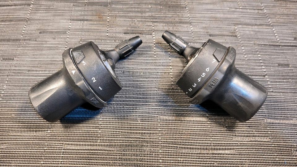 3x7 Schalthebel Sachs Plus gripshift retro MTB in Geldern