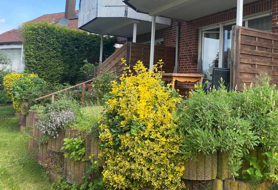 GARTENNUTZUNG – XXL-ÜBERDACHTE TERRASSE – KÜCHE MIT ERKER – HELL in Halle (Westfalen)