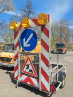 Nissen Verkehrsleittafel Absperrtafel Verkehrssicherungsanhänger Rheinland-Pfalz - Selters Vorschau