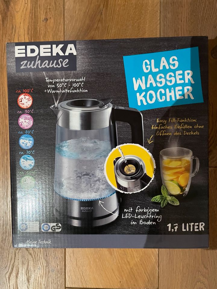 Edeka Glaswasserkocher Wasserkocher Glas LED NEU in Nordrhein-Westfalen -  Brilon | eBay Kleinanzeigen ist jetzt Kleinanzeigen