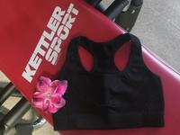 Fitness Bustier Damen Gr. S schwarz Sport Oberteil BH Stretch Hessen - Hofheim am Taunus Vorschau