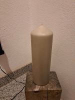 Kerze 28cm gross Beleuchtung beige Bayern - Weiden (Oberpfalz) Vorschau
