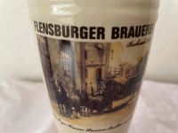 BIERKRUG " FLENSBURGER BRAUEREI - NOSTALGIE " ca 22,5 x 8 cm Sachsen-Anhalt - Merseburg Vorschau