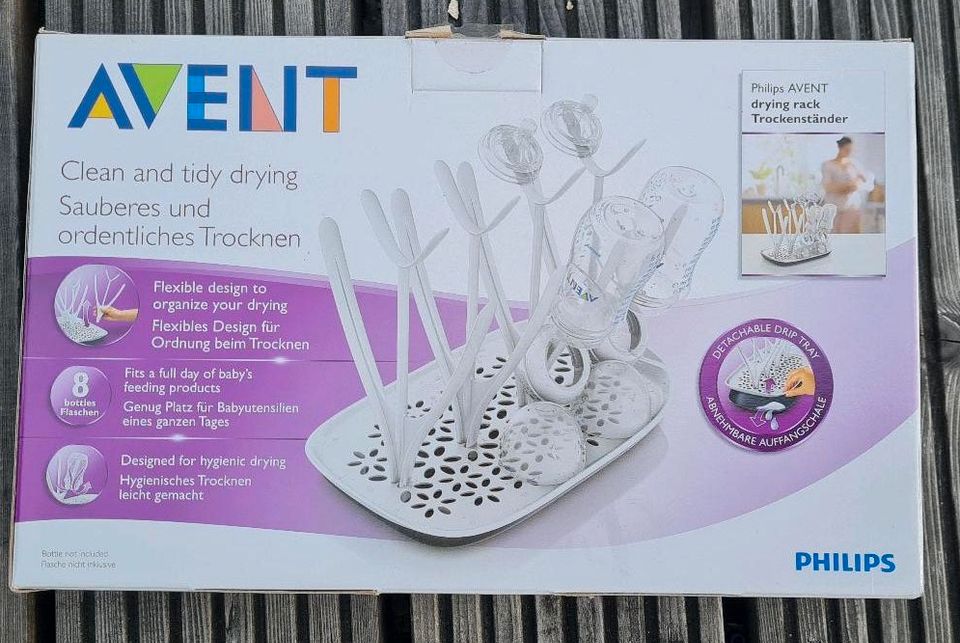 Philips Avent Trockengestell mit Abtropfschale Flaschentrockner in Brüsewitz