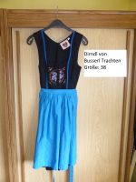 Schönes Dirndl von Busserl Trachten, blau-schwarz, Größe 38 Bayern - Ebermannstadt Vorschau