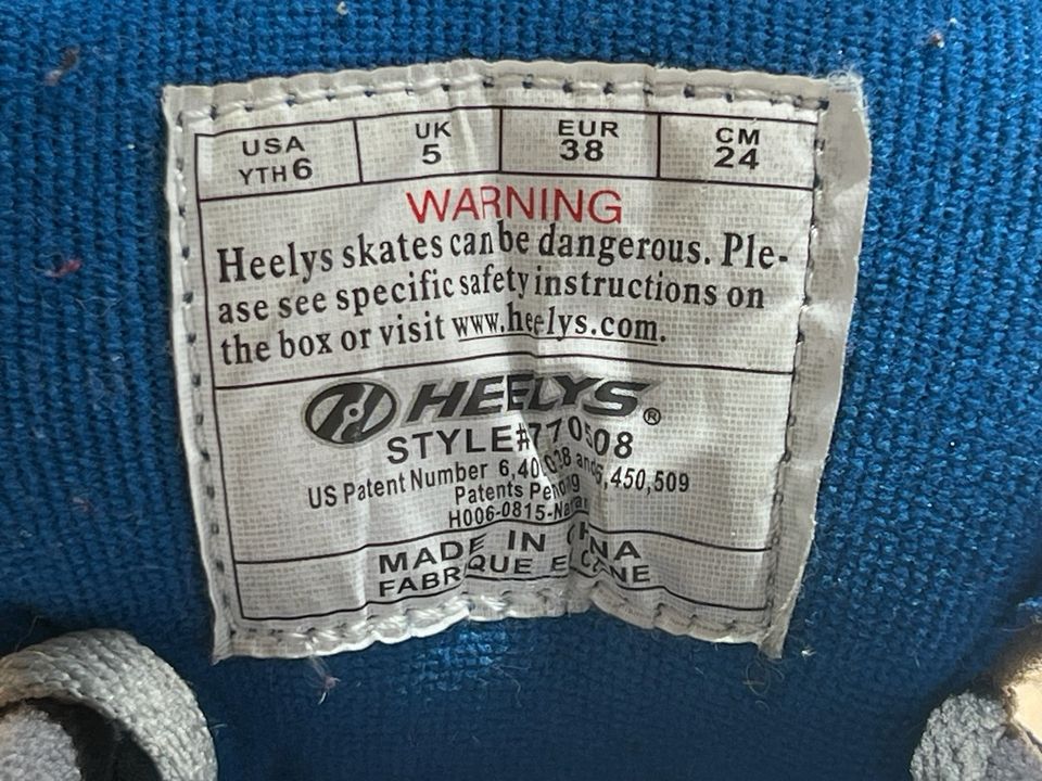 Heelys Grau-Blau Größe 38 in Kelkheim