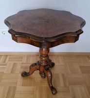 Kleiner Holztisch  mit besonderer Tischplatte Hessen - Driedorf Vorschau