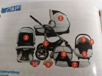 Kinderwagen Buggy 3er Set * Bergsteiger Capri *mega viel Zubehör Münster (Westfalen) - Wolbeck Vorschau