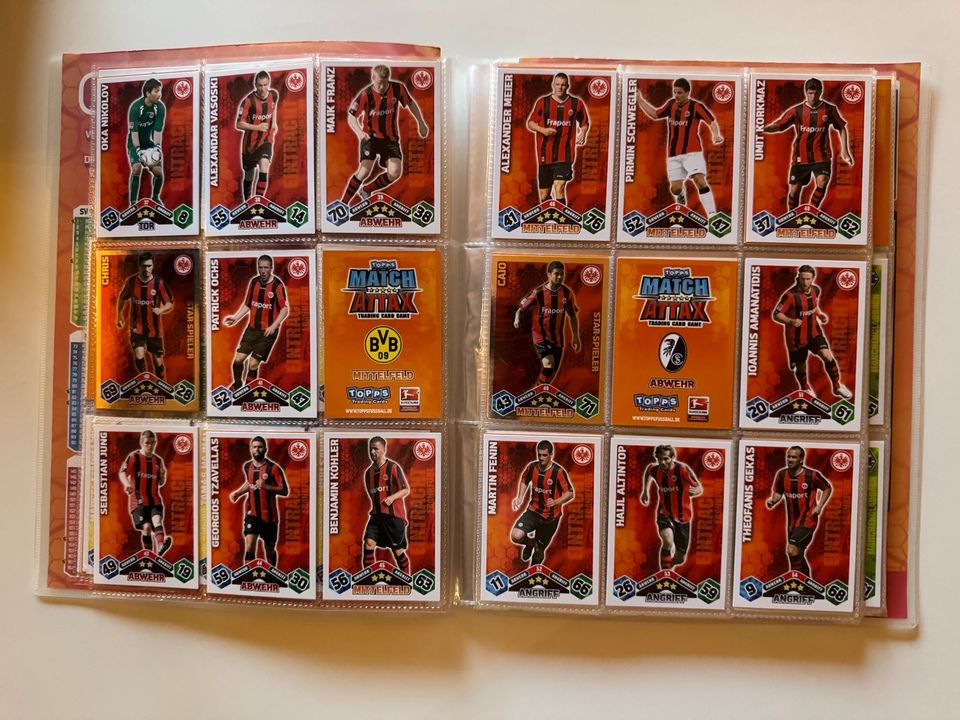 Topps Match Attax 2010/2011 (Zustand sehr gut) in Hachenburg