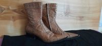 Python Stiefelette beige Gr.38 von gianni barbato Bayern - Freystadt Vorschau