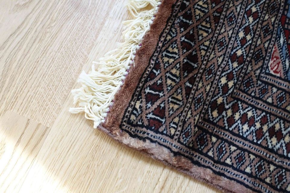 Teppich, Indien Seidenteppich, 1,00 × 0,60 m handgeknüpft in Köln