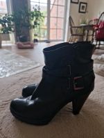 Stiefelette,schwarz,38,Leder Schleswig-Holstein - Harrislee Vorschau