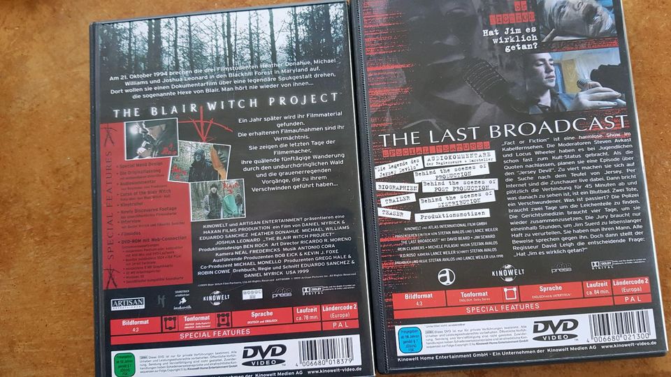 The Blair Witch Project - Special Edition / 2 DVD in Hamburg