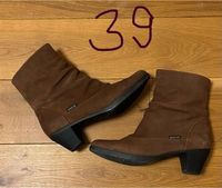 braune Leder Stiefelette von Mephisto, Wildleder, Gr. 39 Sachsen - Tharandt Vorschau