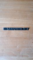 VW Golf Cabrio Cabriolet  Emblem Original Bayern - Creußen Vorschau