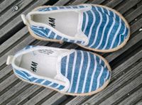 Espadrilles Sommerschuhe H&M, Gr. 24, blau weiß, NEU maritim Nordwestmecklenburg - Landkreis - Brüsewitz Vorschau