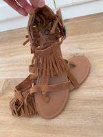 C&A Sandalen Sandaletten Zehentrenner braun neu Größe 40 Baden-Württemberg - Mannheim Vorschau