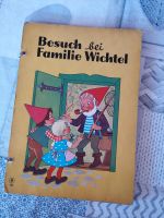 Besuch bei Familie Wichtel, altes Karton Kinderbuch,rar selten al Bayern - Weißenburg in Bayern Vorschau