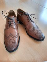 Herren Halbschuhe Braun Leder Gr. 42 Bayern - Fürth Vorschau