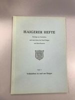 Haigerer Heft Nr. V - Volksleben in und um Haiger Hessen - Haiger Vorschau
