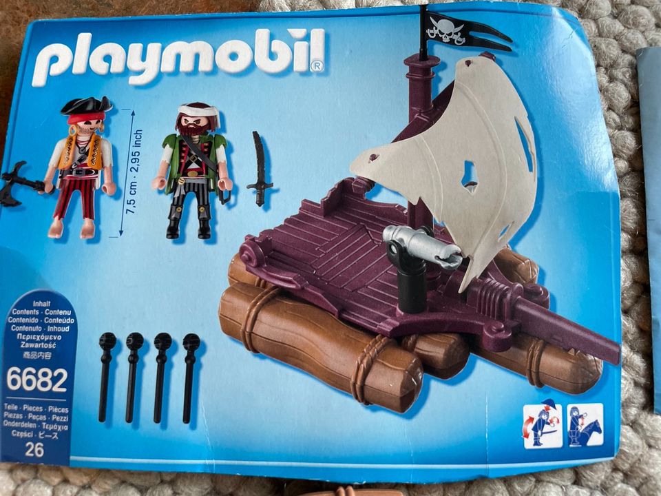 Playmobil Piraten Floß 6682 in Stegaurach