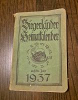 Siegerländer Heimatkalender von 1937 Bayern - Erdweg Vorschau