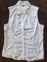 Bluse von s.Oliver in Gr. 42, weiß, ärmellos, tailliert Bayern - Großmehring Vorschau