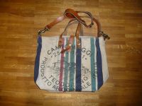 CAMPOMAGGI Tasche Canvas Leder Shopper Messenger Bag Italy München - Schwabing-West Vorschau