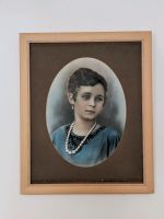 Gemälde Portrait einer jungen Dame Frau um 1920 Pastell- Malerei Berlin - Pankow Vorschau