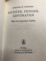 Richter, Sünder, Advokaten - humorvolle Sammlung f. Juristen Hessen - Niedernhausen Vorschau