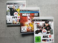 PS3 Sport Games Pack, Fifa 11, NBA 12, NHL 11 Brandenburg - Am Mellensee Vorschau