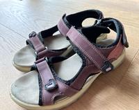 TOP!!! Coole Trekking Sandalen Leder Textil Crivit Gr 38 mauve Nordrhein-Westfalen - Minden Vorschau