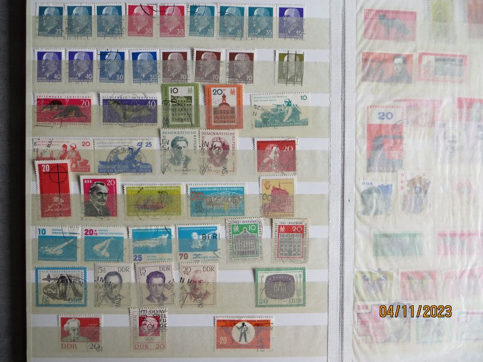 Nr.: 75 Briefmarkenalbum DDR ab 1949-1971 Gestempelt in Wolfsburg