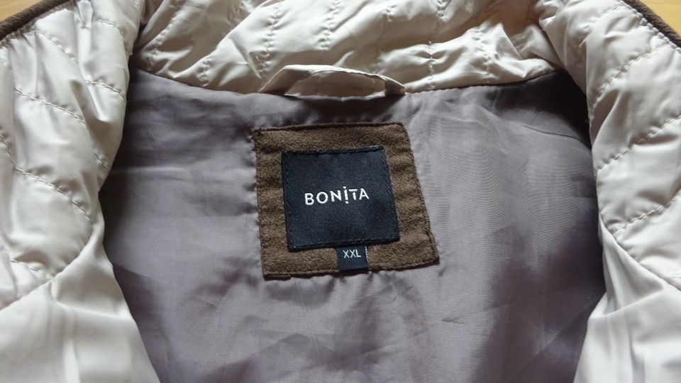 BONITA   leichte  Damen Steppweste  Gr. XXL  hellbeige  - TOP - in Dreieich